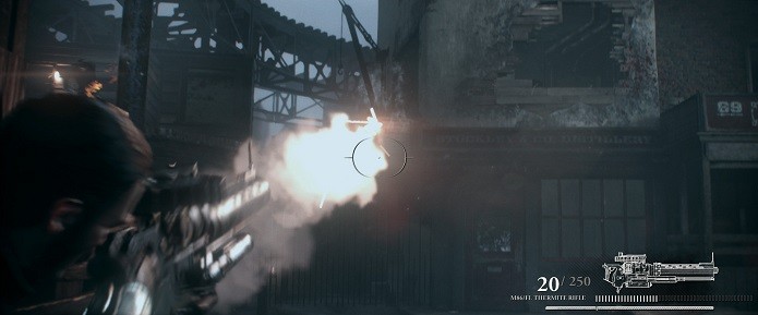 The Order 1886: rifle de termite era uma das duas armas disponíveis na demonstração da BGS. (Foto: Divulgação)