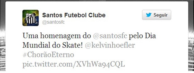 Kelvin Hoefler Santos Chorão (Foto: Reprodução / Twitter)