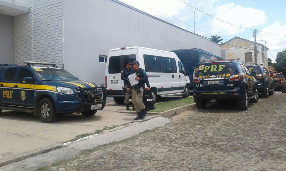 Operação cumpri 96 mandados no Piauí (Foto: Gilcilene Araújo/ G1)