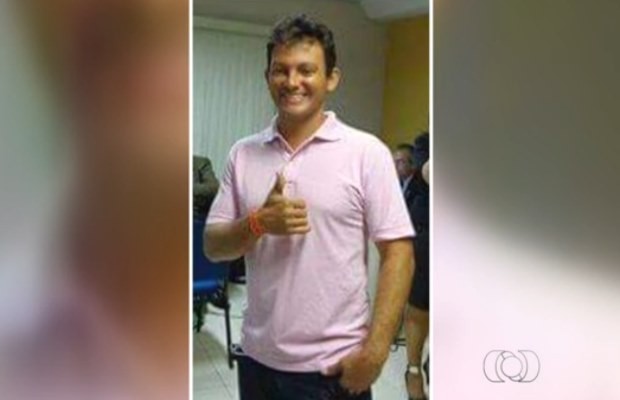 Mototaxista Carlos Eduardo da Costa é morto a tiros em Caldas Novas, Goiás (Foto: Reprodução/ TV Anhanguera)