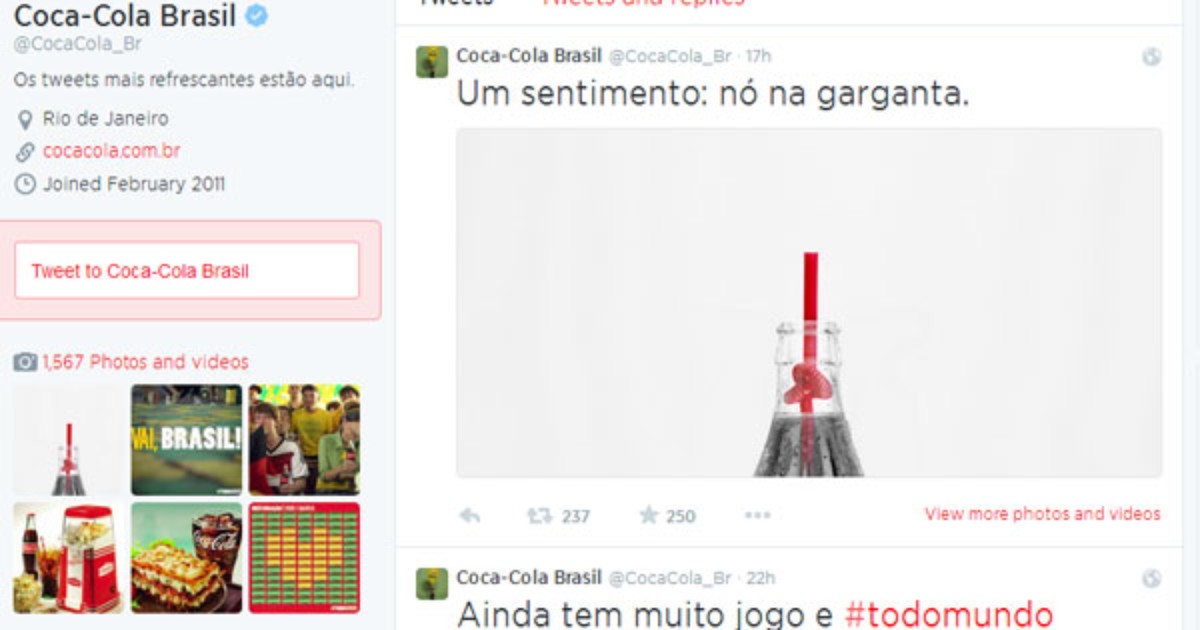 G1 Patrocinadores da Copa mudam tom nas redes sociais após derrota