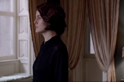 Lady Crawley em cena da quarta temporada de 'Downton Abbey' (Foto: Reprodução da internet)