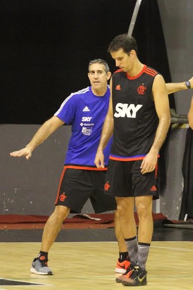 Flamengo Basquete, José Neto, Marcelinho, basquete, NBB (Foto: Gilvan de Souza/Flamengo)