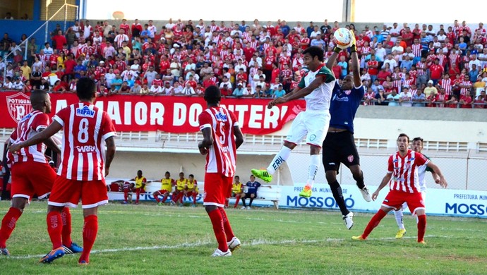 Potiguar x Alecrim, no Nogueirão (Foto: Wilson Moreno/Gazeta do Oeste)