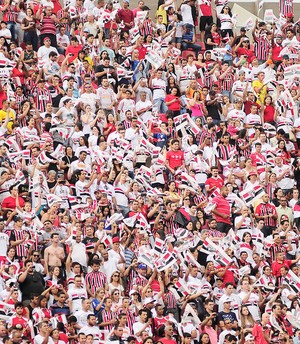 Torcida São Paulo X Figueirense (Foto: Marcos Ribolli)