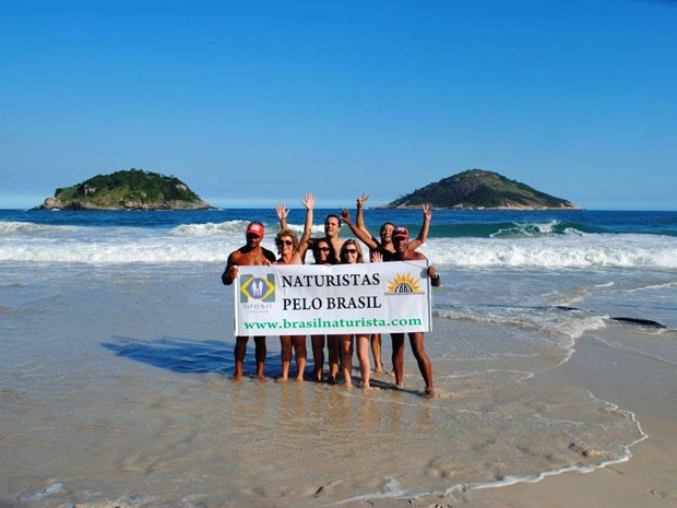 Excursão Naturistas pelo Btasil, viagem de motor home feita por um grupo de nudistas (Foto: Divulgação/Portal Brasil Naturista)