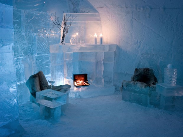 Hotel de gelo na Noruega (Foto: Divulgação)