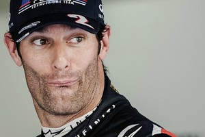 Pole, Webber destaca volta por cima após problema no treino livre (AFP)