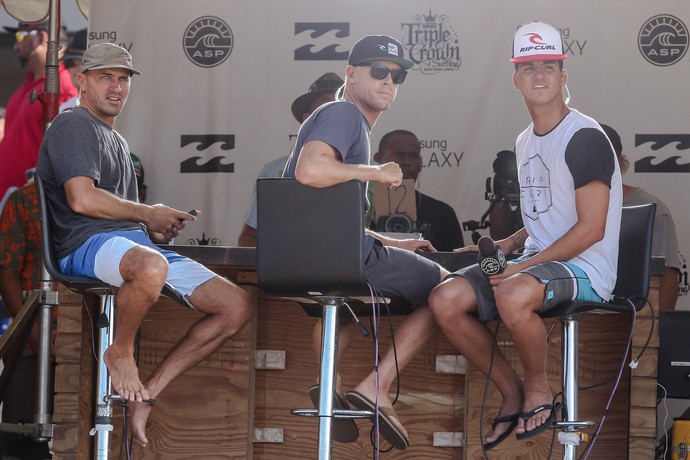 kelly Slater, Mick Fanning e Gabriel Medina surfe (Foto: Thiago Bernardes/Frame/Agência Estado) kelly Slater, Mick Fanning e Gabriel Medina surfe (Foto: Thiago Bernardes/Frame/Agência Estado)