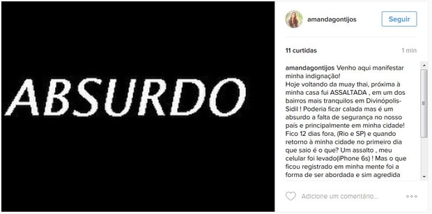 Amanda Gontijo (Foto: Reprodução/Instagram)