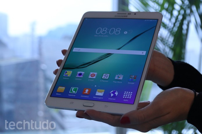 Após dois anos, Samsung deve apresentar novo tablet da linha Galaxy Tab S (Foto: Nicolly Vimercate/TechTudo)