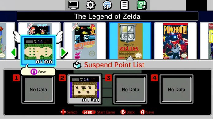 NES Classic permite salvar o progresso nas fases a qualquer momento (Foto: Divulgação/Nintendo)