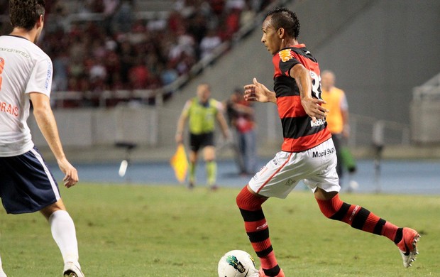 Liedson na partida do Flamengo contra o Bahia (Foto: Alexandre Vidal / Fla Imagem)