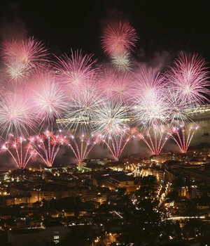 FOTOS: o Ano Novo no mundo (Duarte Sa/Reuters)