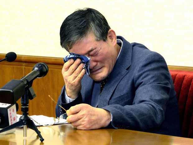 Coreano naturalizado americano Kim Dong-chul (Foto: KCNA / via AFP Photo)