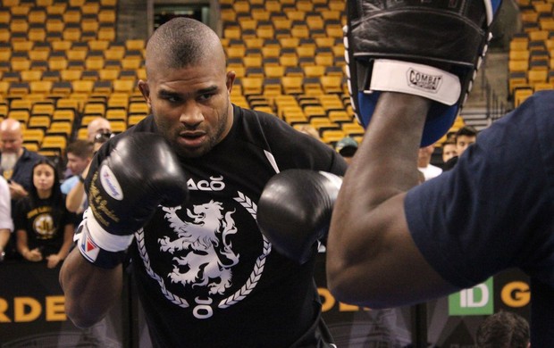 UFC OvereemBoston treino MMA (Foto: Evelyn Rodrigues)