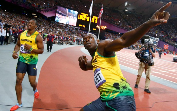 Usain Bolt, Atletismo, 100m Ouro, Medalha (Foto: Reuters) Usain Bolt, Atletismo, 100m Ouro, Medalha (Foto: Reuters)