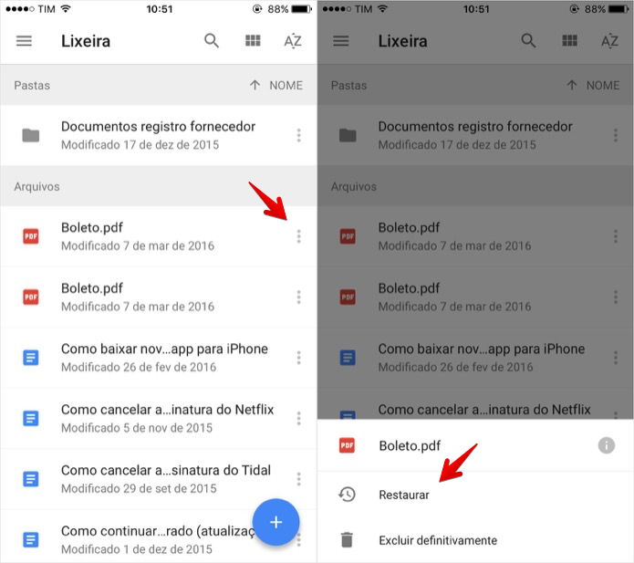 Como Recuperar Arquivos Deletados Do Google Drive Pelo Celular Dicas E Tutoriais Techtudo