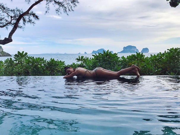 Thaila Ayala em viagem a Tailândia (Foto: Reprodução/Instagram)