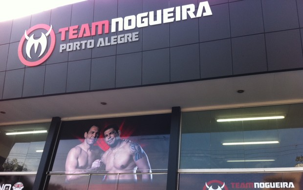 Minotauro e Minotouro abrem Team Nogueira no RS (Foto: Tomás Hammes / GLOBOESPORTE.COM)