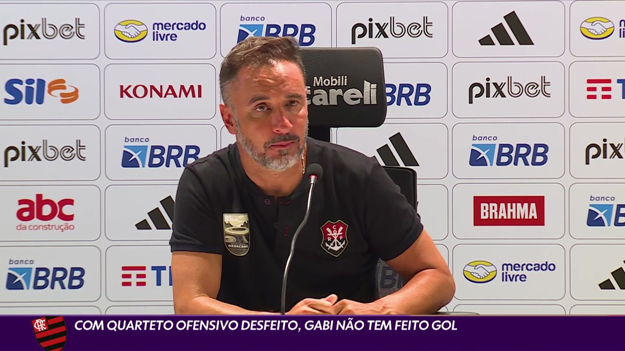 Com quarteto ofensivo desfeito, Gabi n&atilde;o tem feito gol