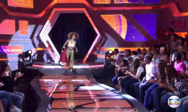 &#39;BBB 17&#39;: Gabriela Flor é eliminada com 59% dos votos no 1º paredão (Foto: Reprodução da TV Globo)