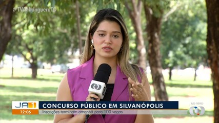 Inscrições para o concurso público da prefeitura de Silvanópolis são prorrogadas