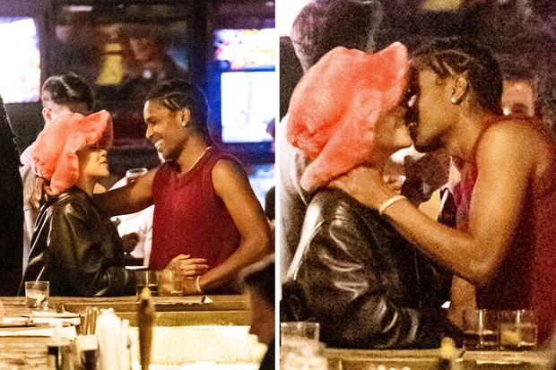 Rihanna e ASAP Rocky (Foto: The Grosby Group)