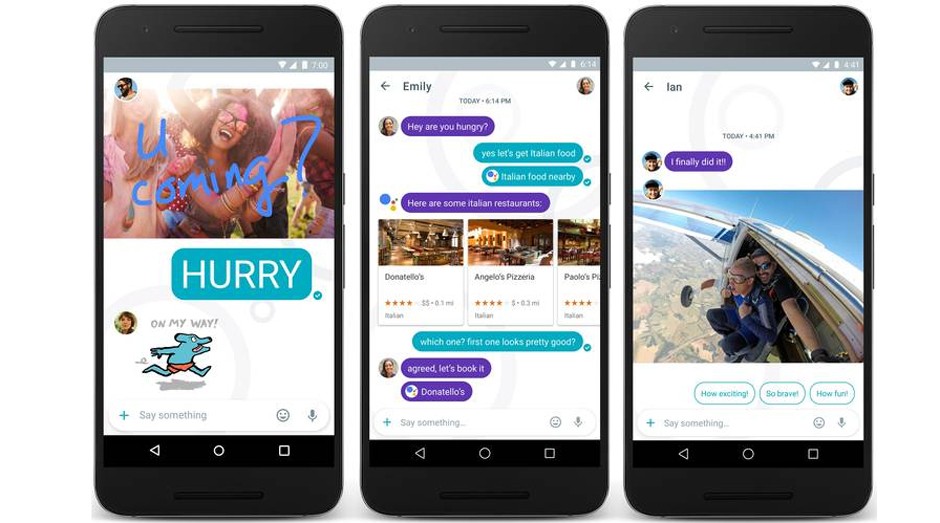 Google Allo: app concorre com o WhatsApp (Foto: Reprodução)