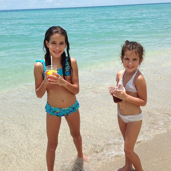Clara e Maria em Miami (Foto: Reprodução/Instagram)