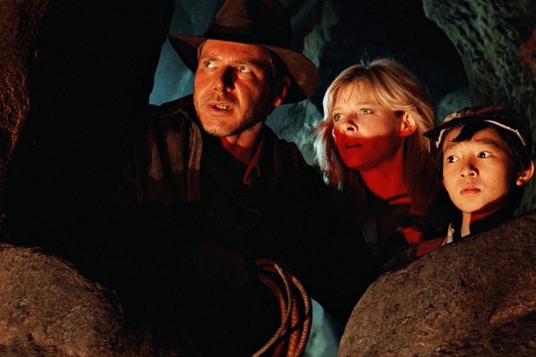 O ator Harrison Ford em cena de Indiana Jones e o Templo da Perdição (1984) (Foto: Reprodução)