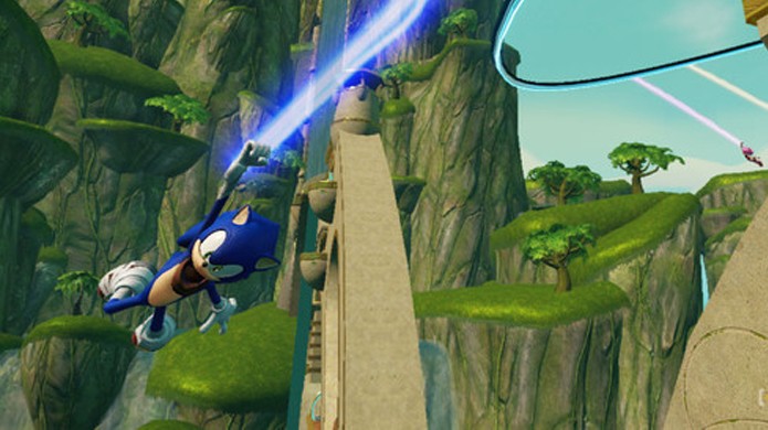 Sonic se segura por um fio ao que ainda resta de sua credibilidade (Foto: Videogamer)