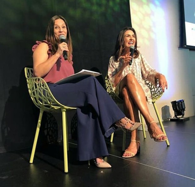 Fátima Bernardes no Press Awards de Arte e Cultura (Foto: Reprodução/Instagram)