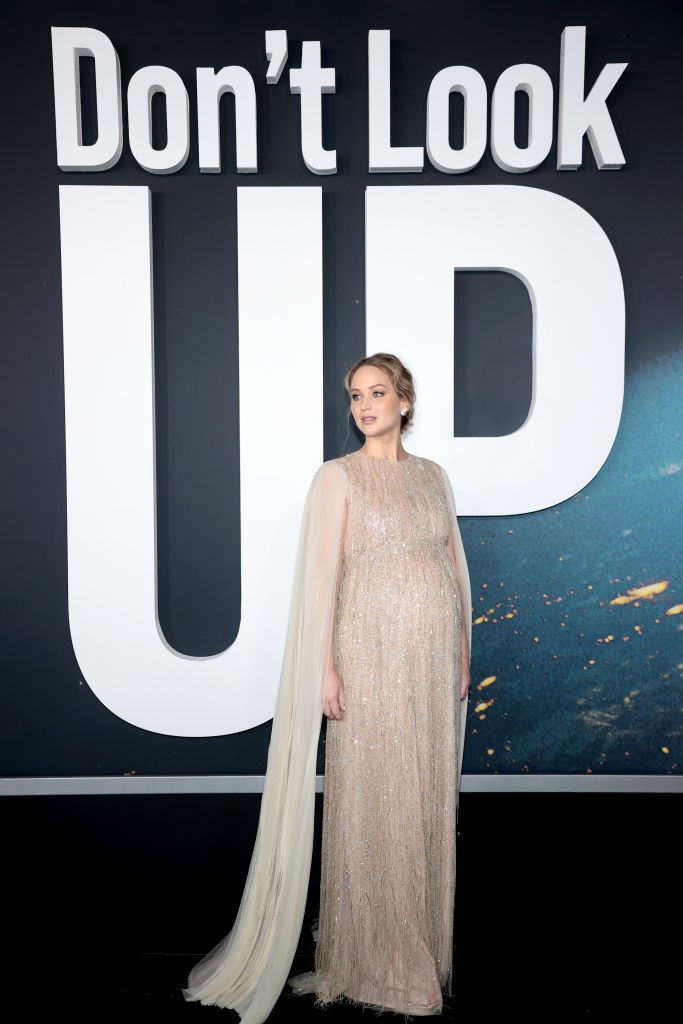Jennifer Lawrence brilha de Dior (Foto: Getty Images)