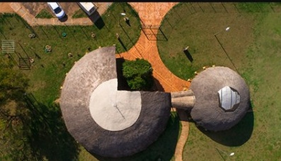 Memorial indígena em Campo Grande. — Foto: Reprodução