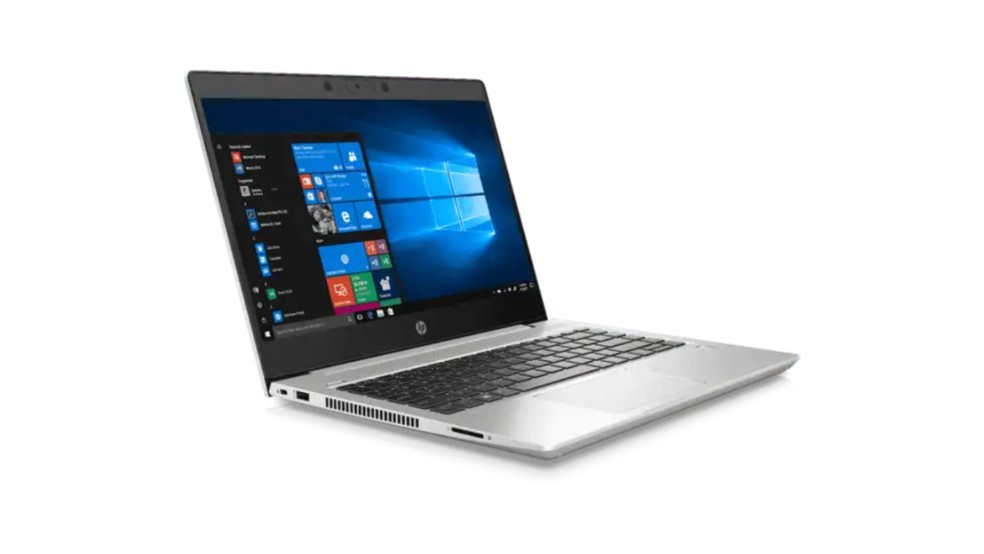 HP ProBook 445 G7 tem 8 GB de RAM, SSD de 256 GB e chip Ryzen 3 ou 5 da série 4000 — Foto: Divulgação/HP