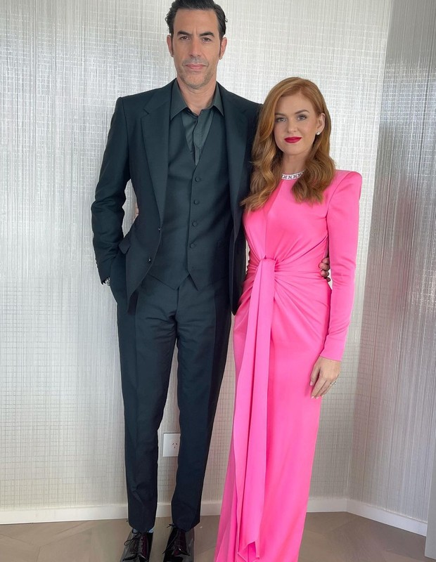 Isla Fisher e Sacha Baron Cohen (Foto: Reprodução/Instagram)