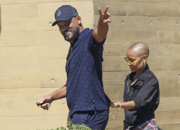 Will Smith e a mulher, Jada Pinkett Smith (Foto: The Grosby Group)