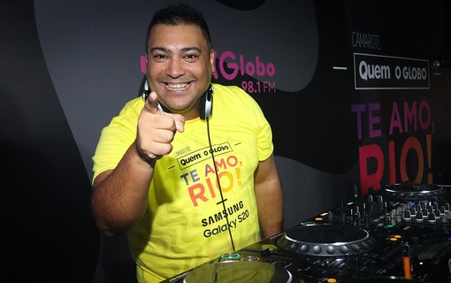 DJ Brinquinho no Camarote Quem O Globo
