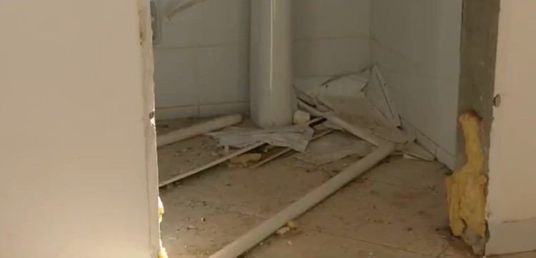 Fechado há um ano, posto de saúde é alvo de vandalismo em Ponta Grossa