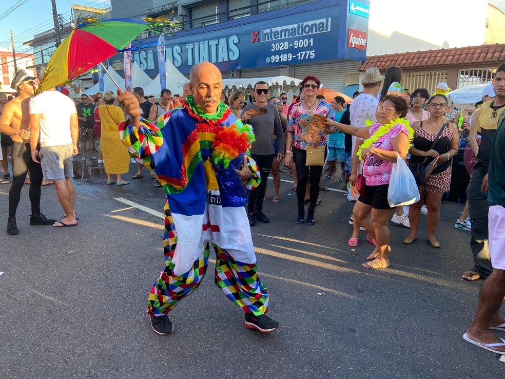 Banda do Boulevar teve muita folia entre os brincantes do carnaval. &mdash; Foto: Patrick Marques/g1 AM