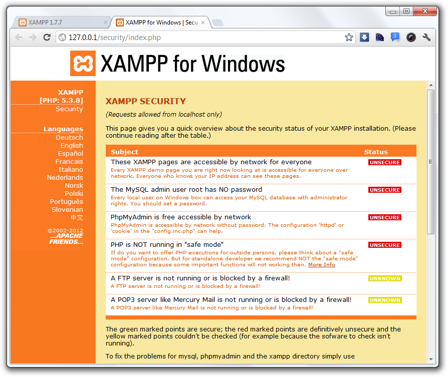 Xampp for mac os sierra download