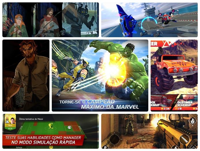 Conheça os melhores jogos para Android lançados neste ano de 2014 (Foto: Montagem)