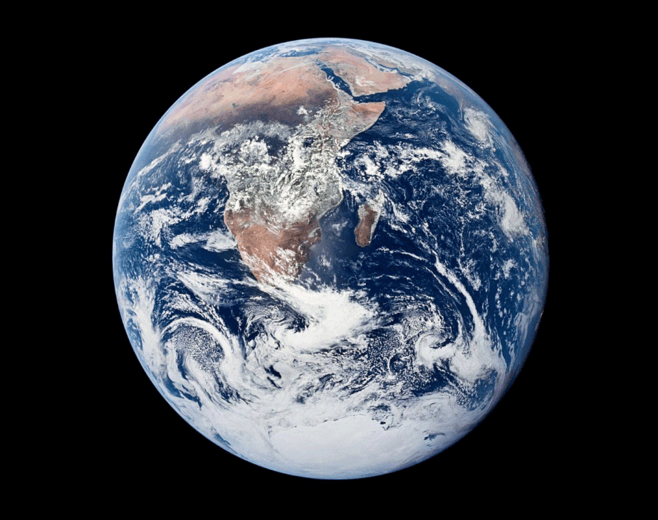 Blue Marble: icônica foto da Terra feita em 1972 completa 50 anos.
