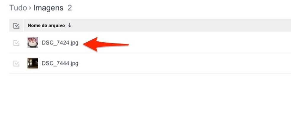 Ação para abrir um arquivo no serviço online Amazon Drive — Foto: Reprodução/Marvin Costa