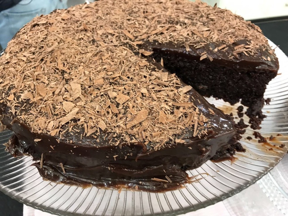 Bolo Molhadinho De Chocolate