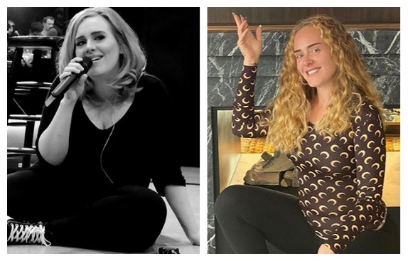 A cantora Adele emagreceu 45 Kg (Foto: Instagram)