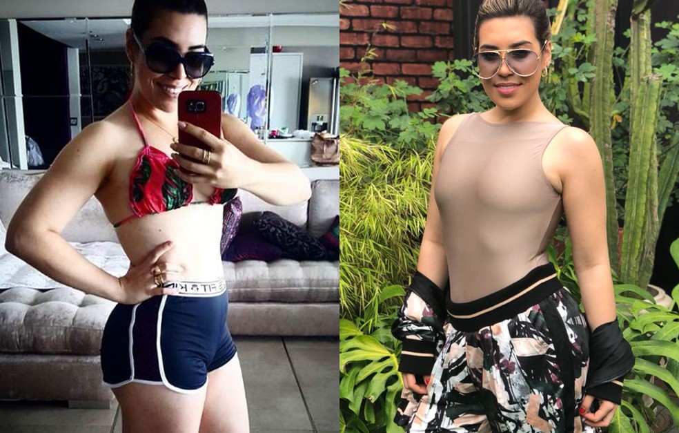 Naiara Azevedo perdeu 9kg durante o 'Show dos Famosos' (Foto: Arquivo Pessoal)