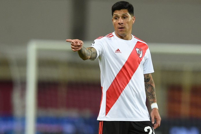 Enzo Perez teve jeito de jogar alterado por Jorge Jesus no Benfica — Foto: Getty
