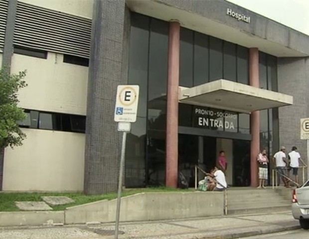 Caso aconteceu na Maternidade Silvério Fontes, em Santos/SP (Foto: G1/Reprodução/TV Tribuna)